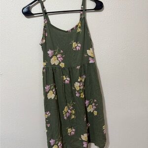 Printed Fit & Flare Cami Midi Dress  old navy XL